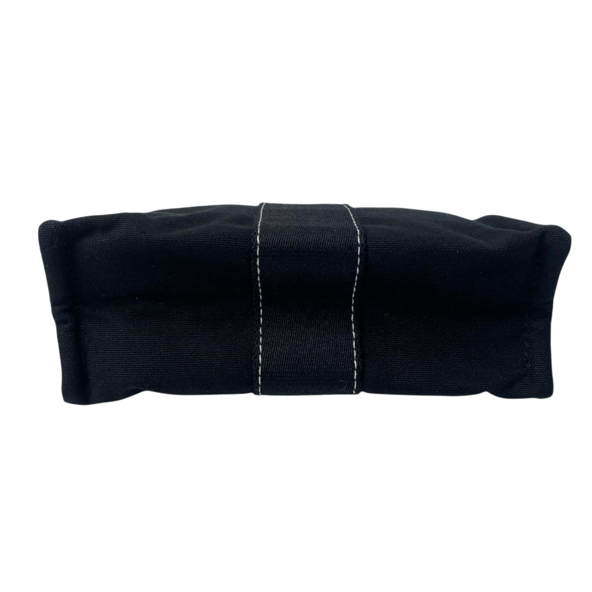 Hermes Black Cotton Pouch (Pre-Owned)