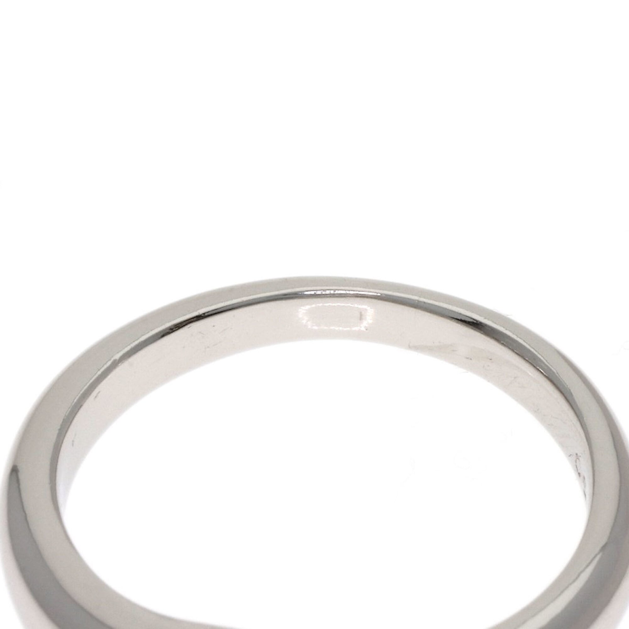 Tiffany Platinum Platinum 950 Band Ring (Pre-Owned)