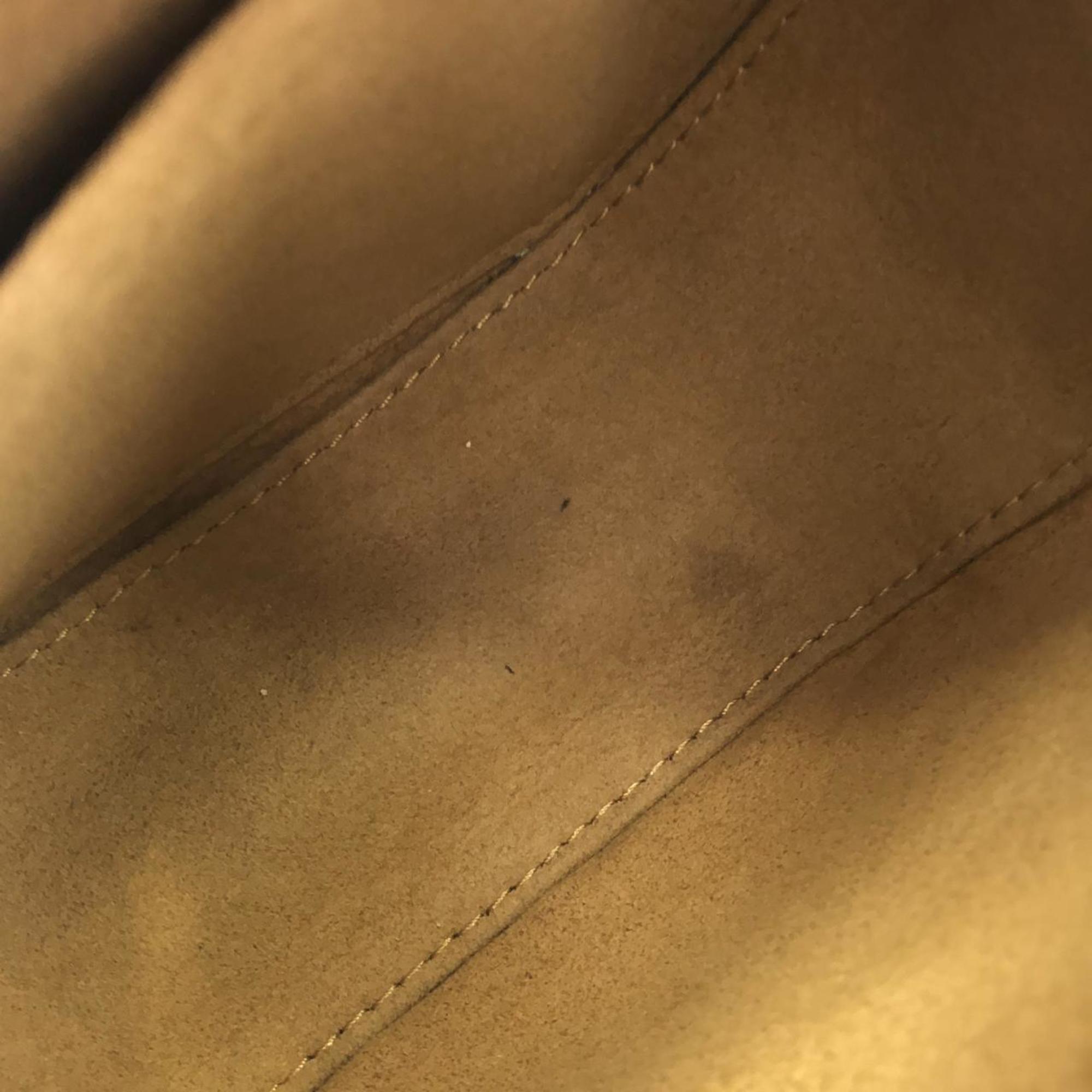 Louis Vuitton Brown Coated Canvas Shoulder Bag (Pre-Owned)