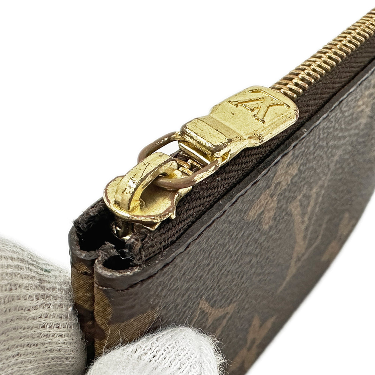 Louis Vuitton Brown Galle Monogram Monogram Pochette (Pre-Owned)