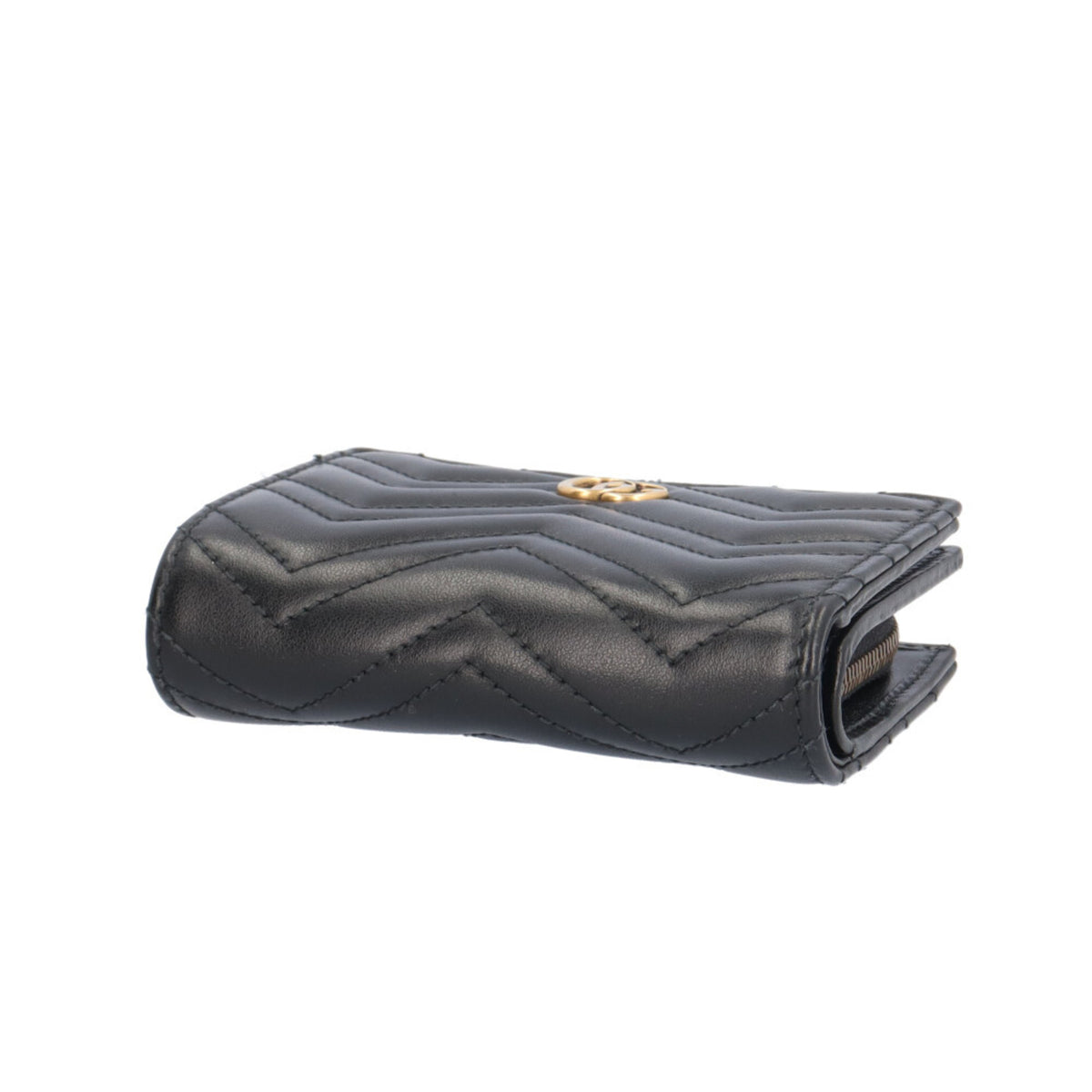 Gucci Black Leather Wallet (Bi-Fold) (Pre-Owned)