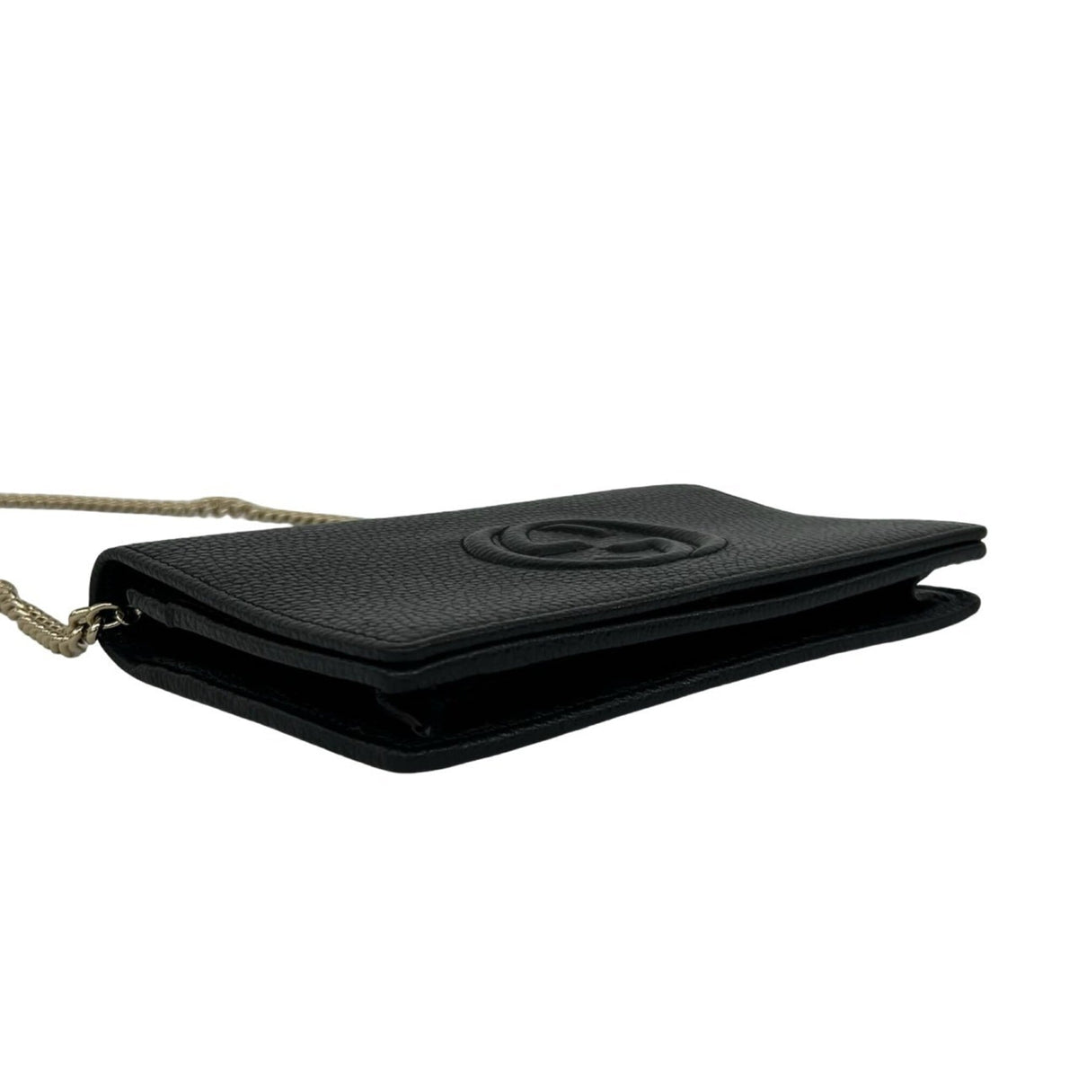 Gucci Black Leather Shoulder Bag (Pre-Owned)