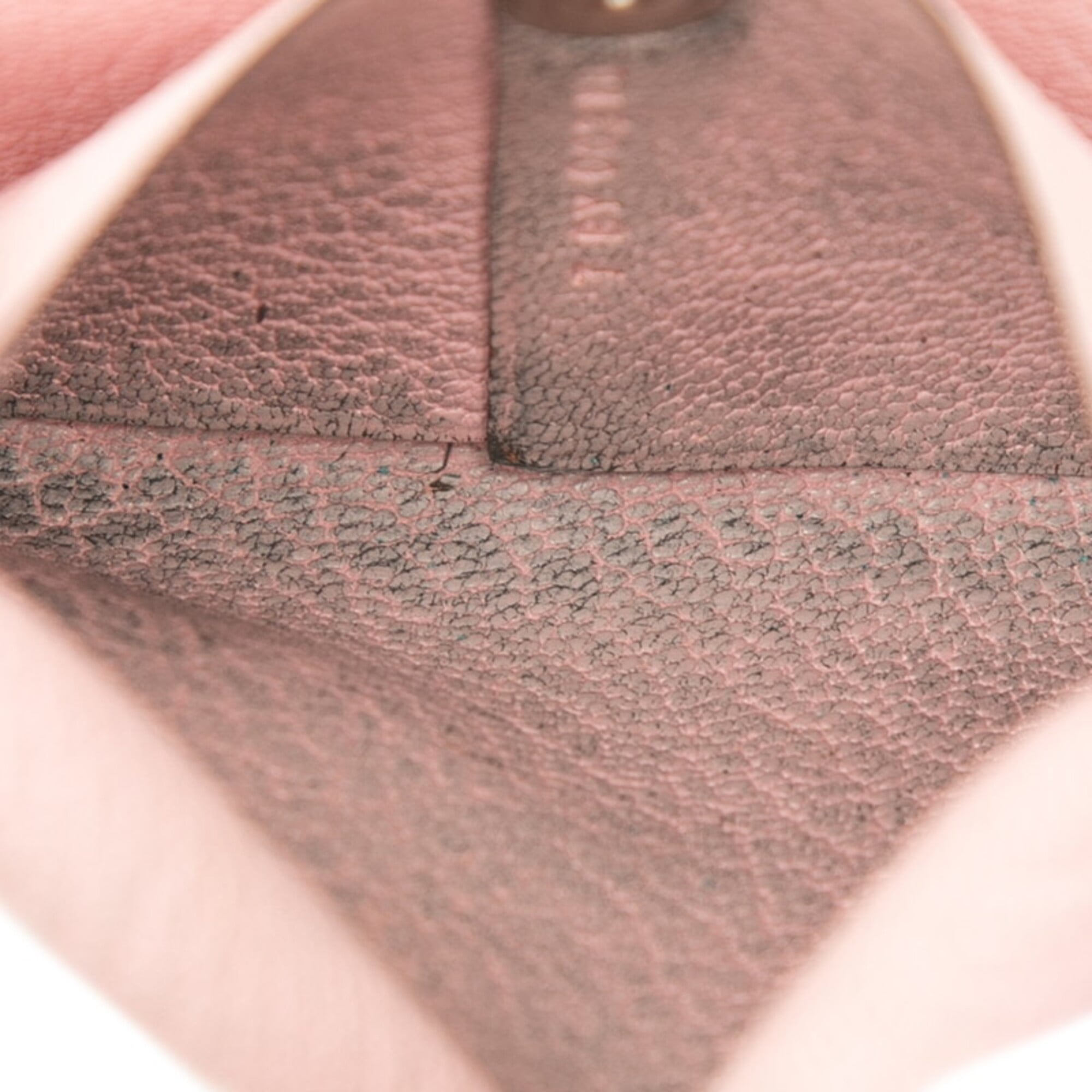 Hermes Rose Sakura Chevre Myzore Leather Coin Purse/Coin Case (Pre-Owned)