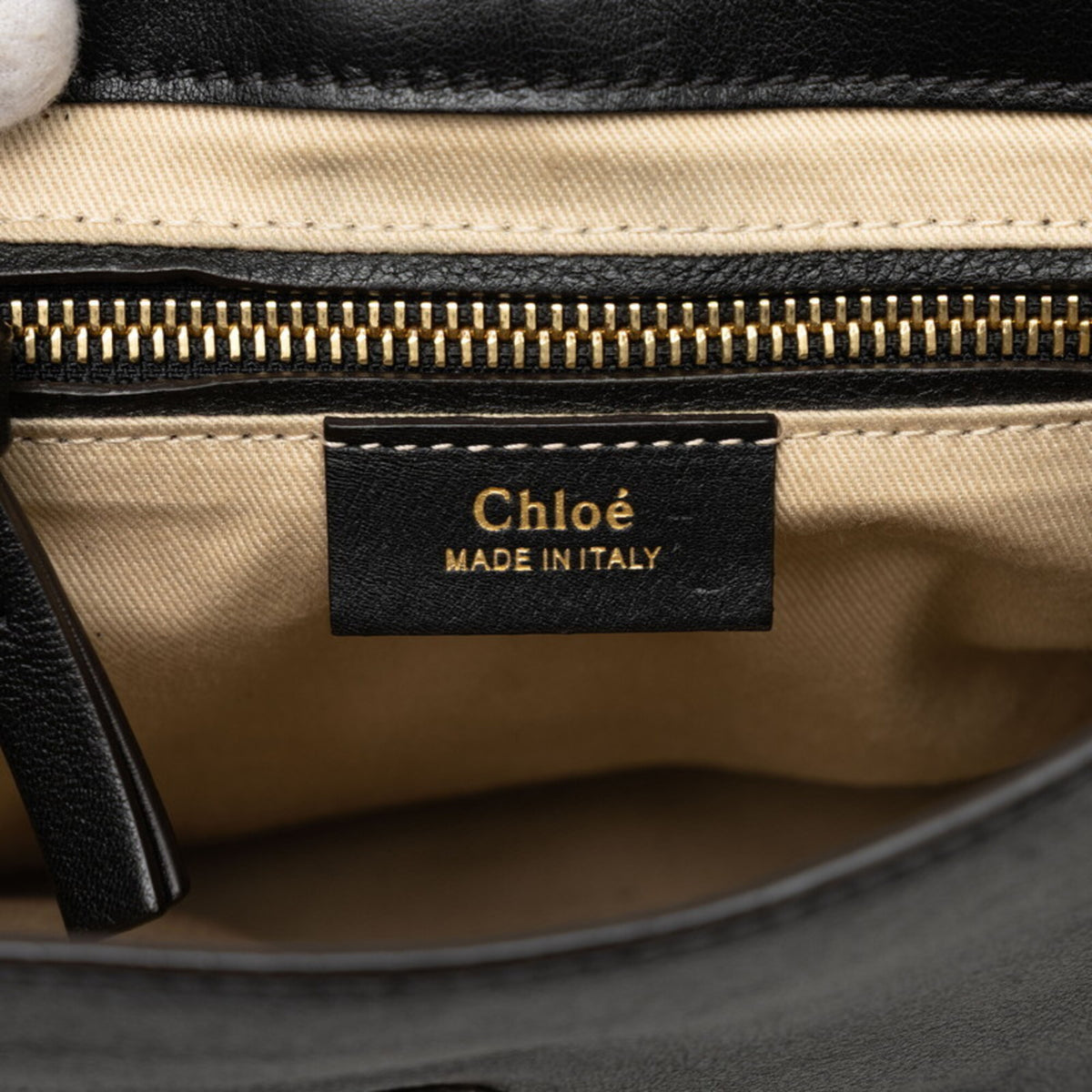 Chloé Black Leather Suede Shoulder Bag (Pre-Owned)