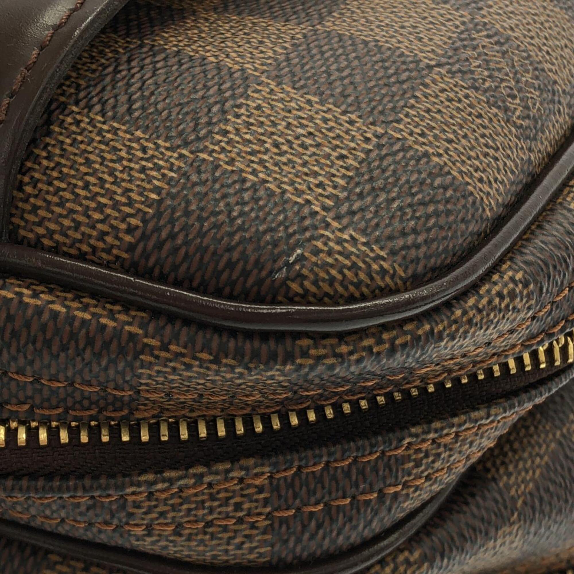 Louis Vuitton Ebene Coated Canvas Shoulder Bag (Pre-Owned)