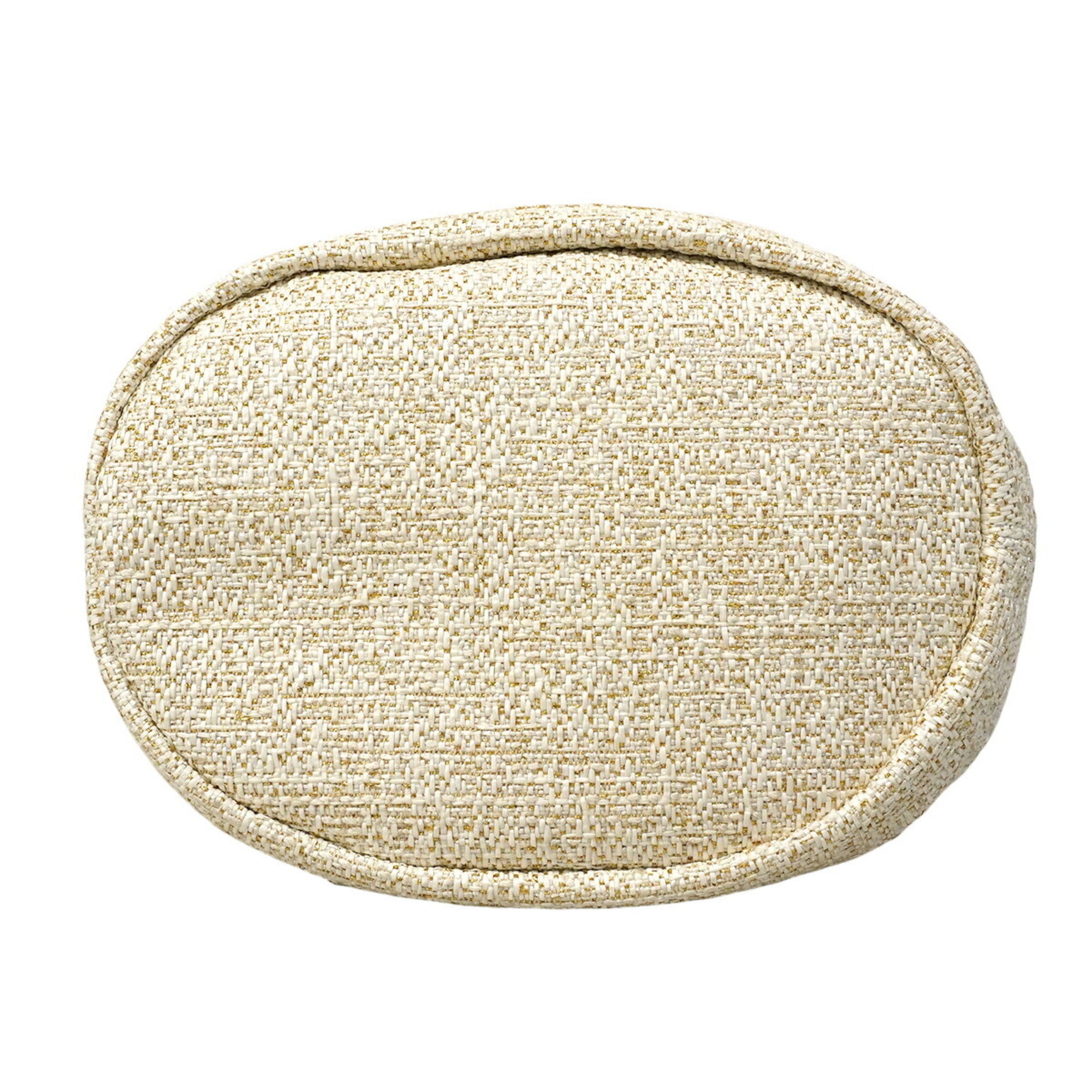 Chanel Gold Ivory Shoulder Bag (Pre-Owned)