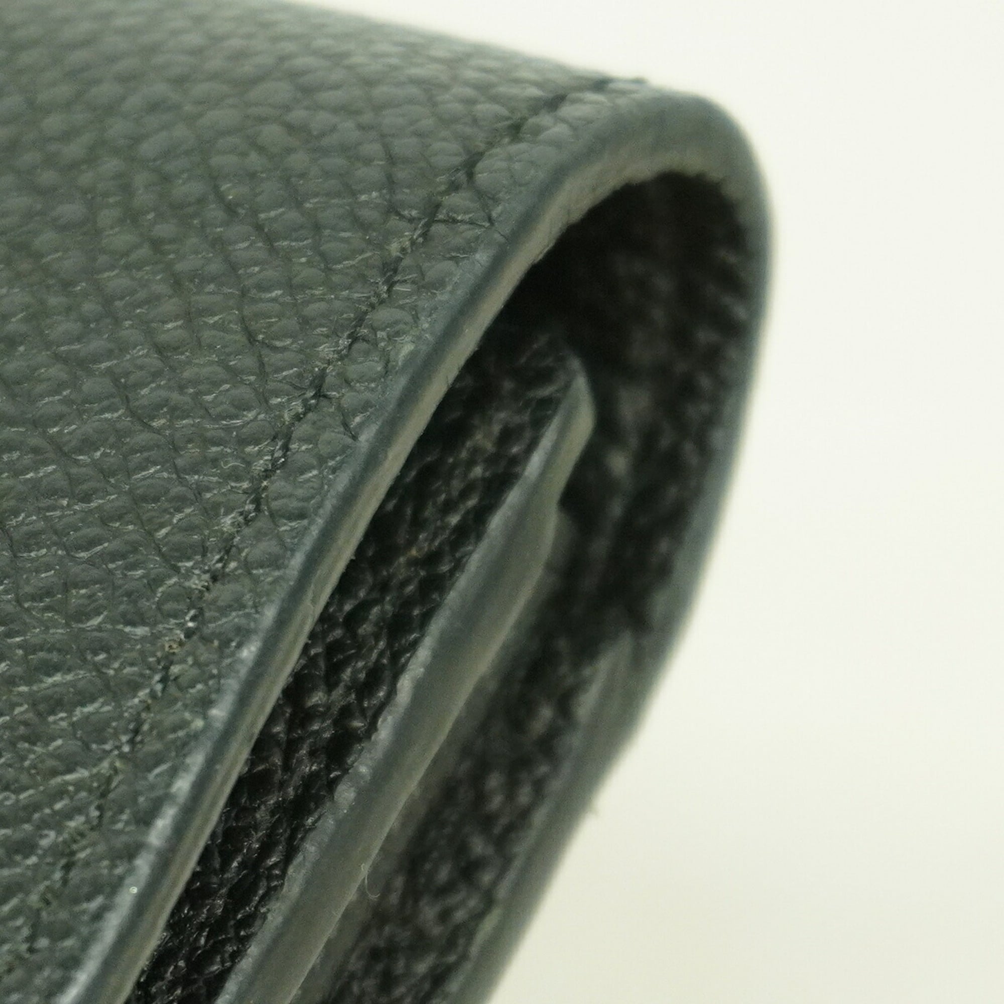 Louis Vuitton Noir Long Wallet (Bi-Fold) (Pre-Owned)