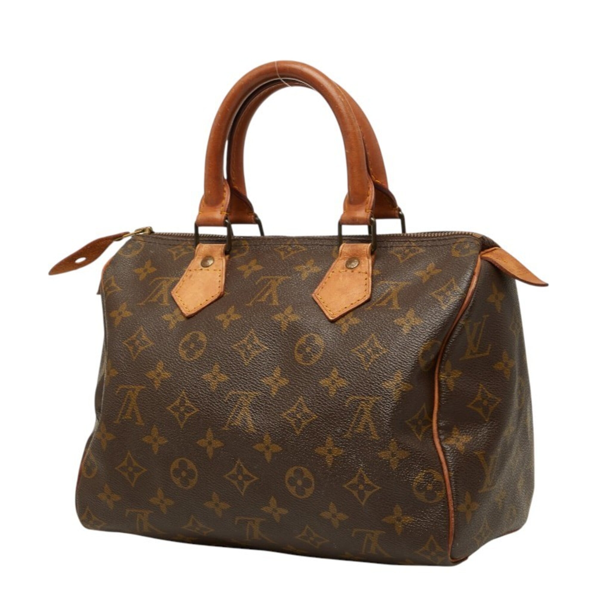 Louis Vuitton Brown Monogram Pvc Leather Handbag (Pre-Owned)