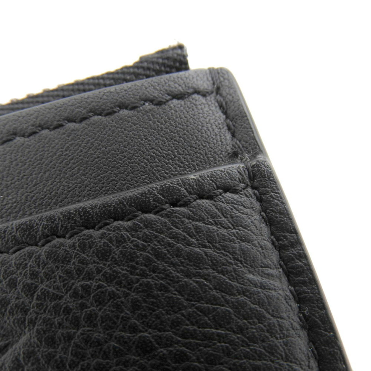 Louis Vuitton Black Noir Monogram Shadow Coin Purse/Coin Case (Pre-Owned)