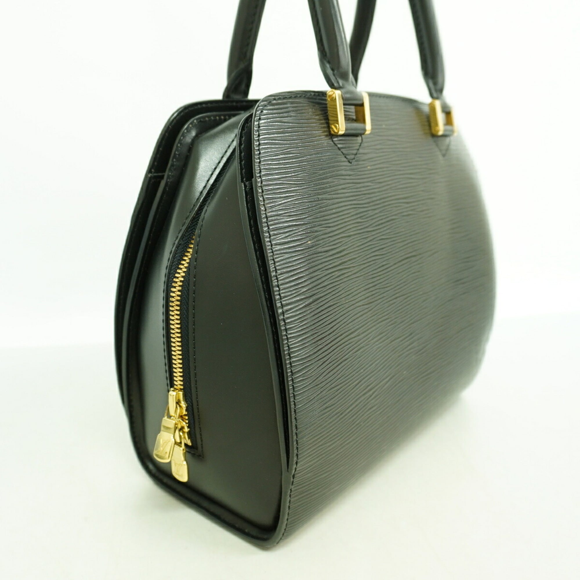 Louis Vuitton Noir Handbag (Pre-Owned)