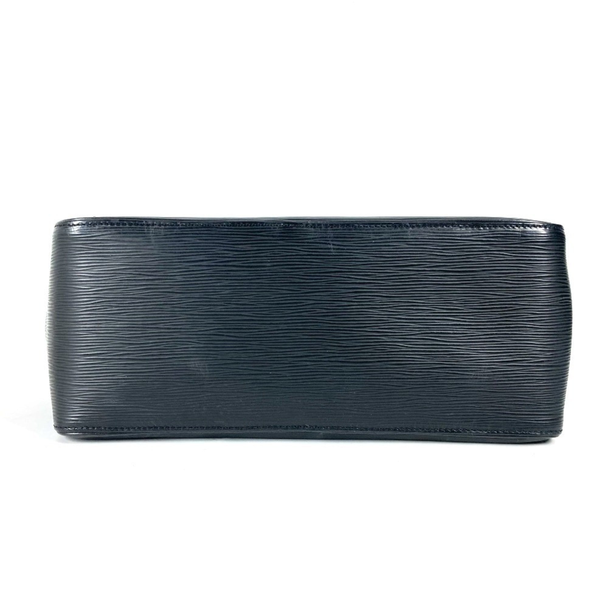Louis Vuitton Black Noir Epi Leather Handbag Tote Bag (Pre-Owned)