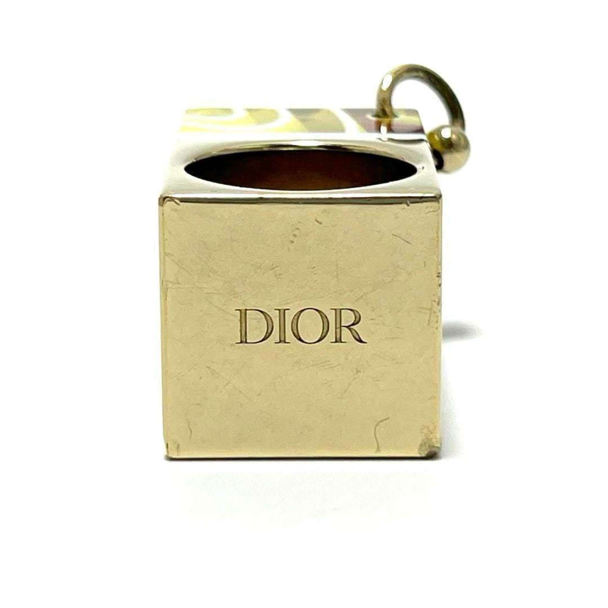 Christian Dior Metal Plastic Band Ring (Pre-Owned)