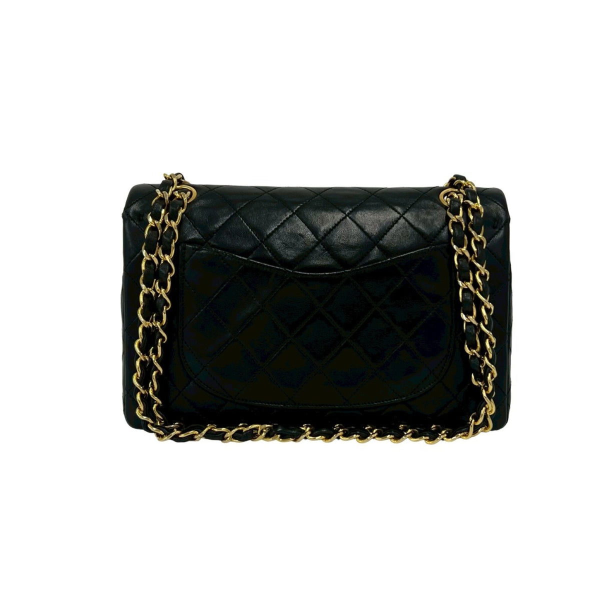 Chanel Black Leather Shoulder Bag (Pre-Owned)