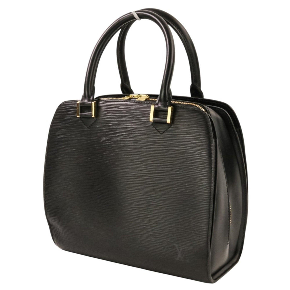 Louis Vuitton Black Epi Leather Handbag (Pre-Owned)