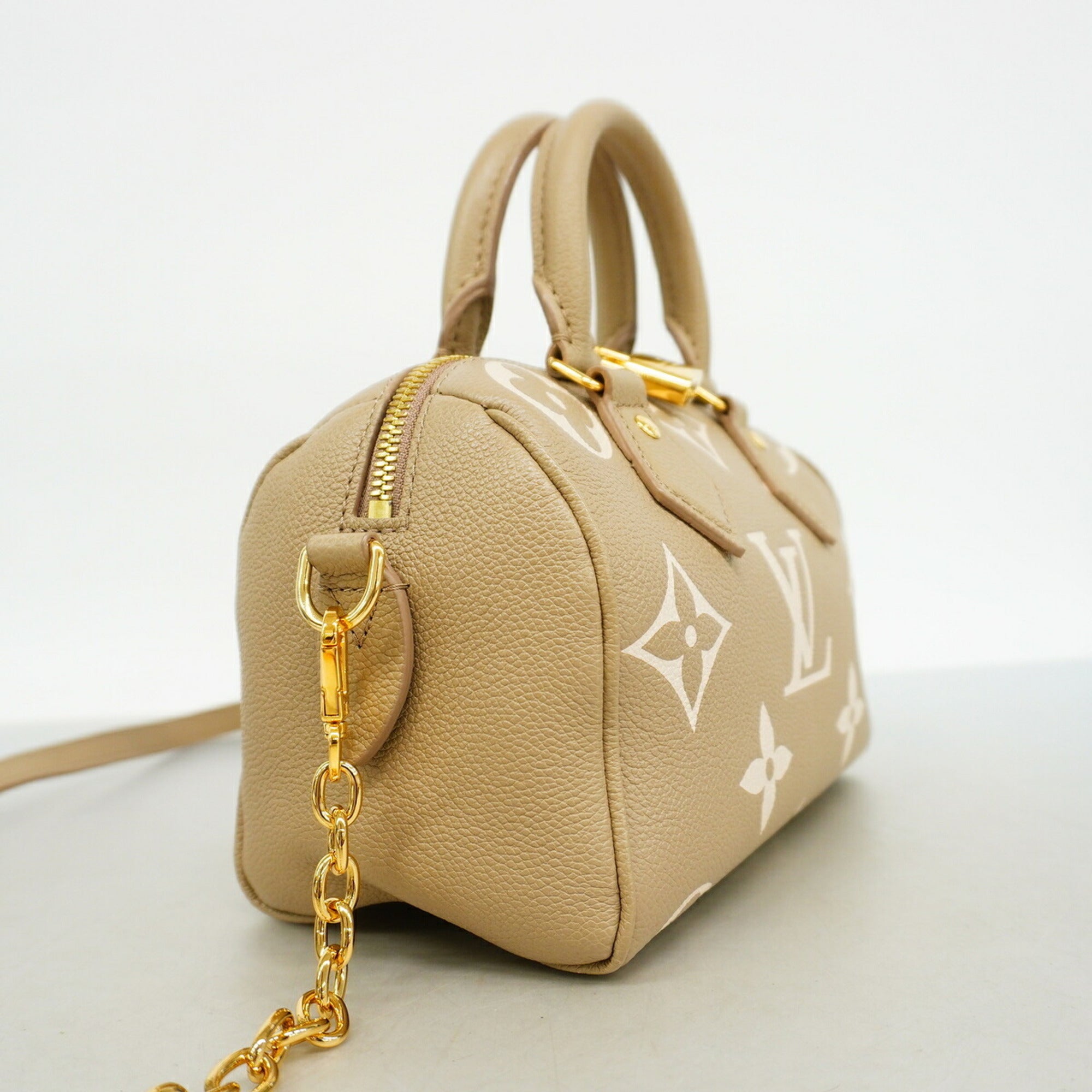 Louis Vuitton Cream Tourterelle Handbag (Pre-Owned)