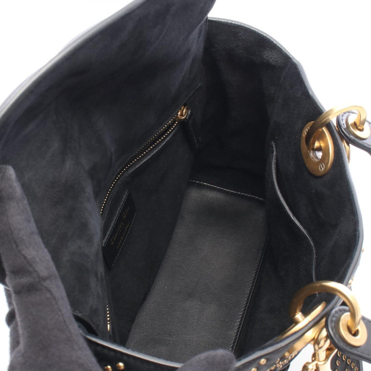 Christian Dior Black Leather Handbag (Pre-Owned)