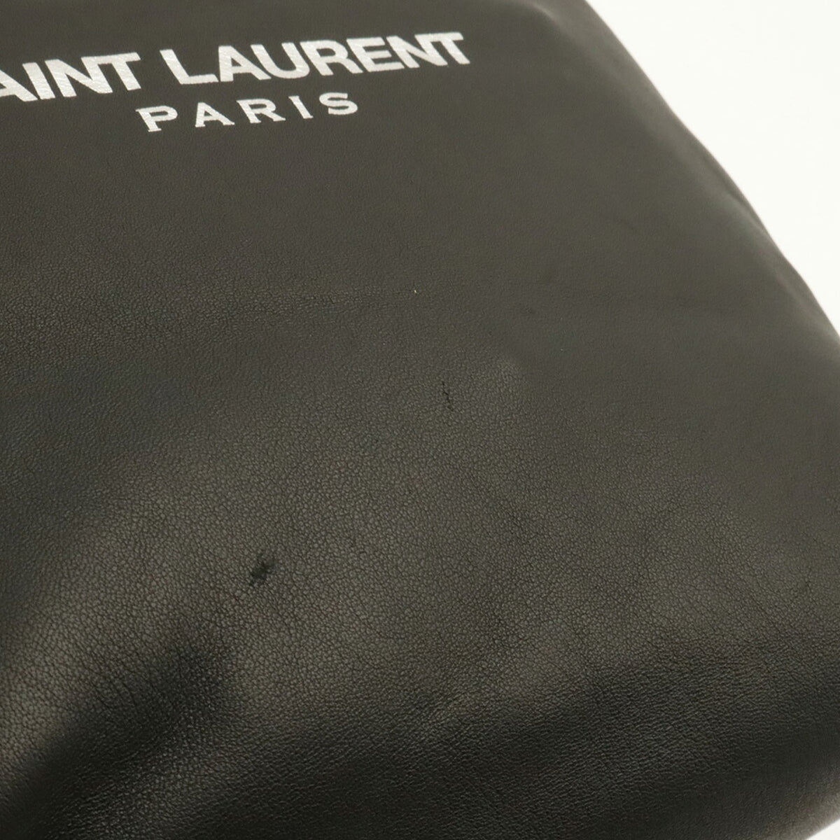 Yves Saint Laurent Black Leather Shoulder Bag (Pre-Owned)