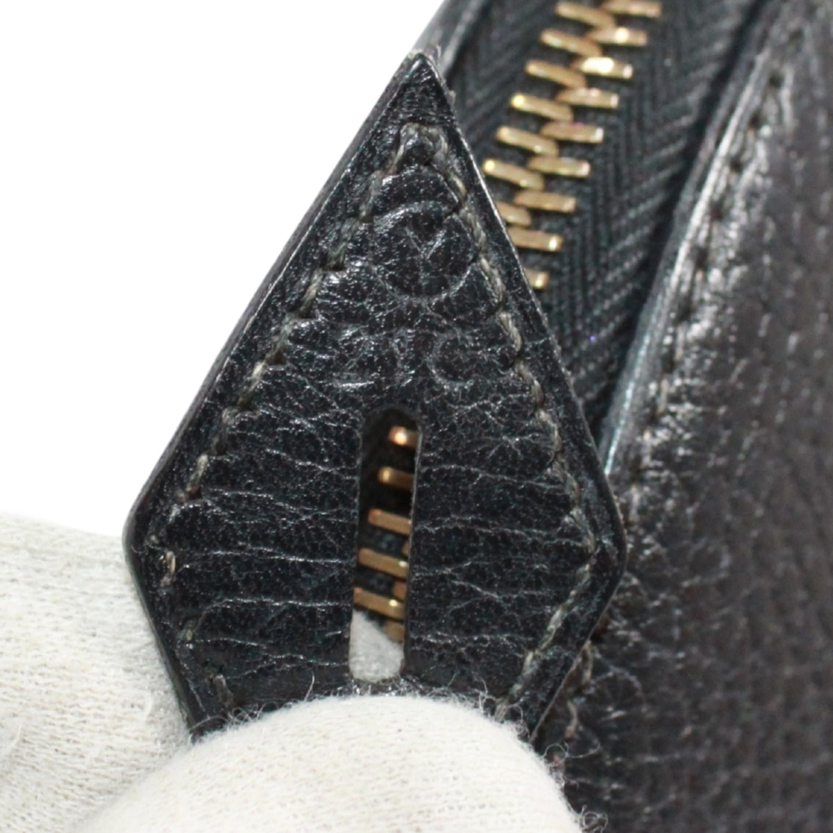 Hermes Black Ardennes Leather Handbag (Pre-Owned)