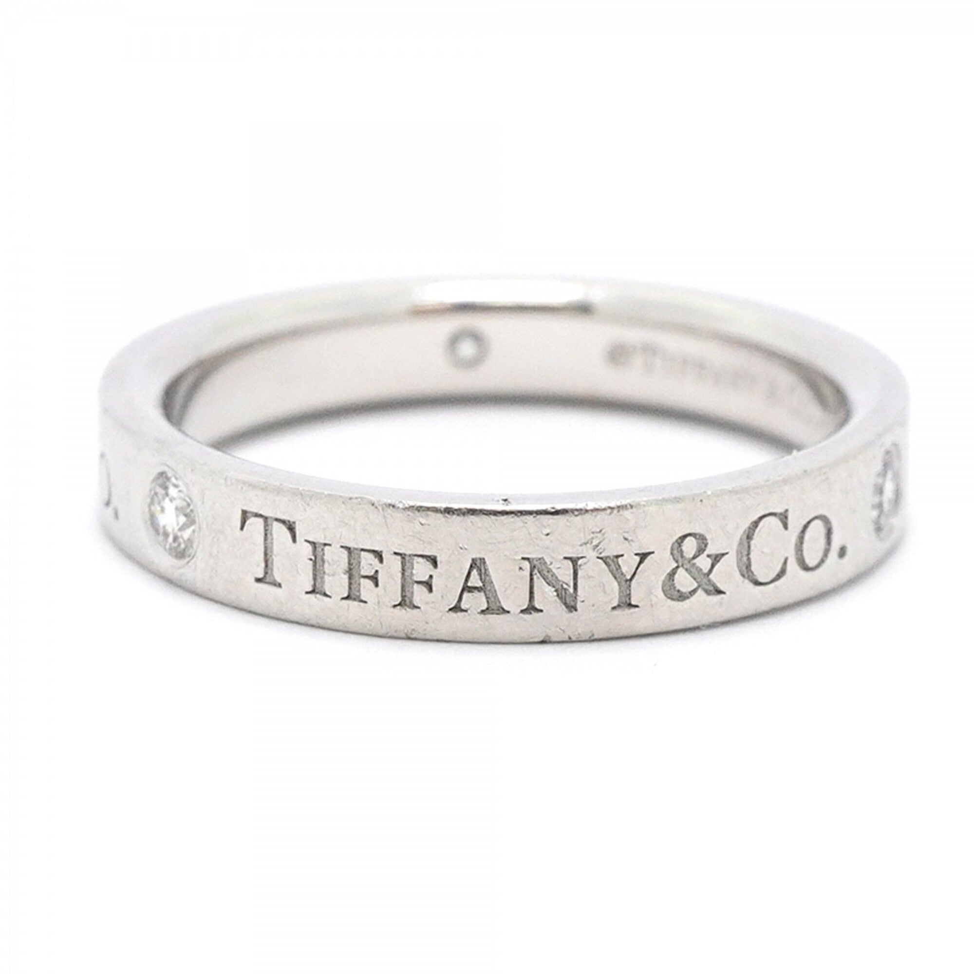 Tiffany Platinum 950 Band Ring (Pre-Owned)