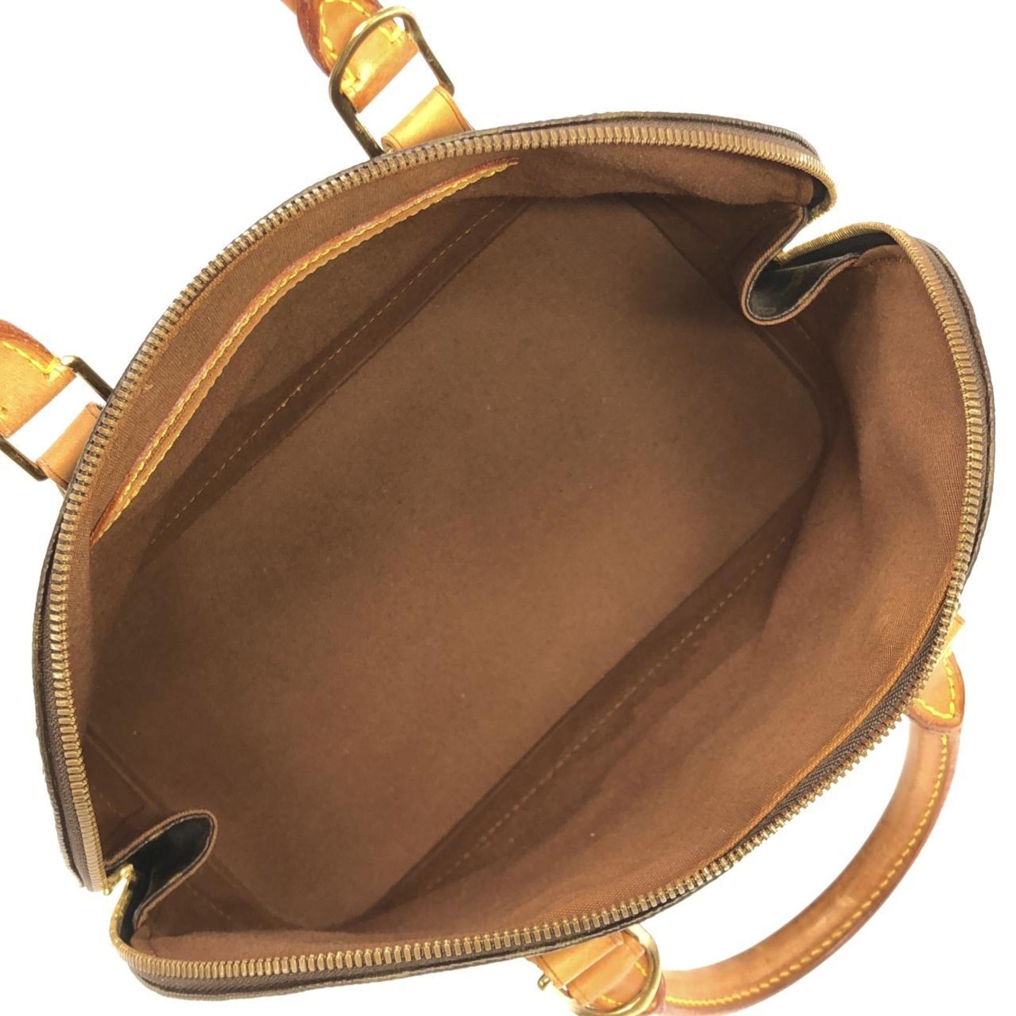 Louis Vuitton Marron Coated Canvas Handbag (Pre-Owned)