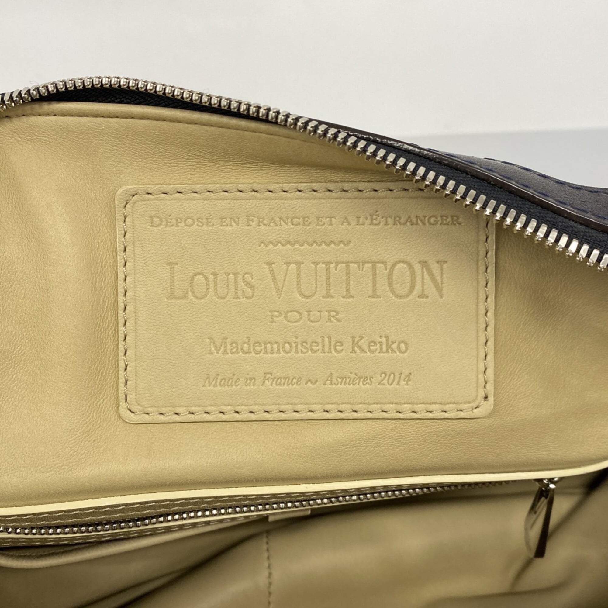 Louis Vuitton Navy Boston Bag (Pre-Owned)