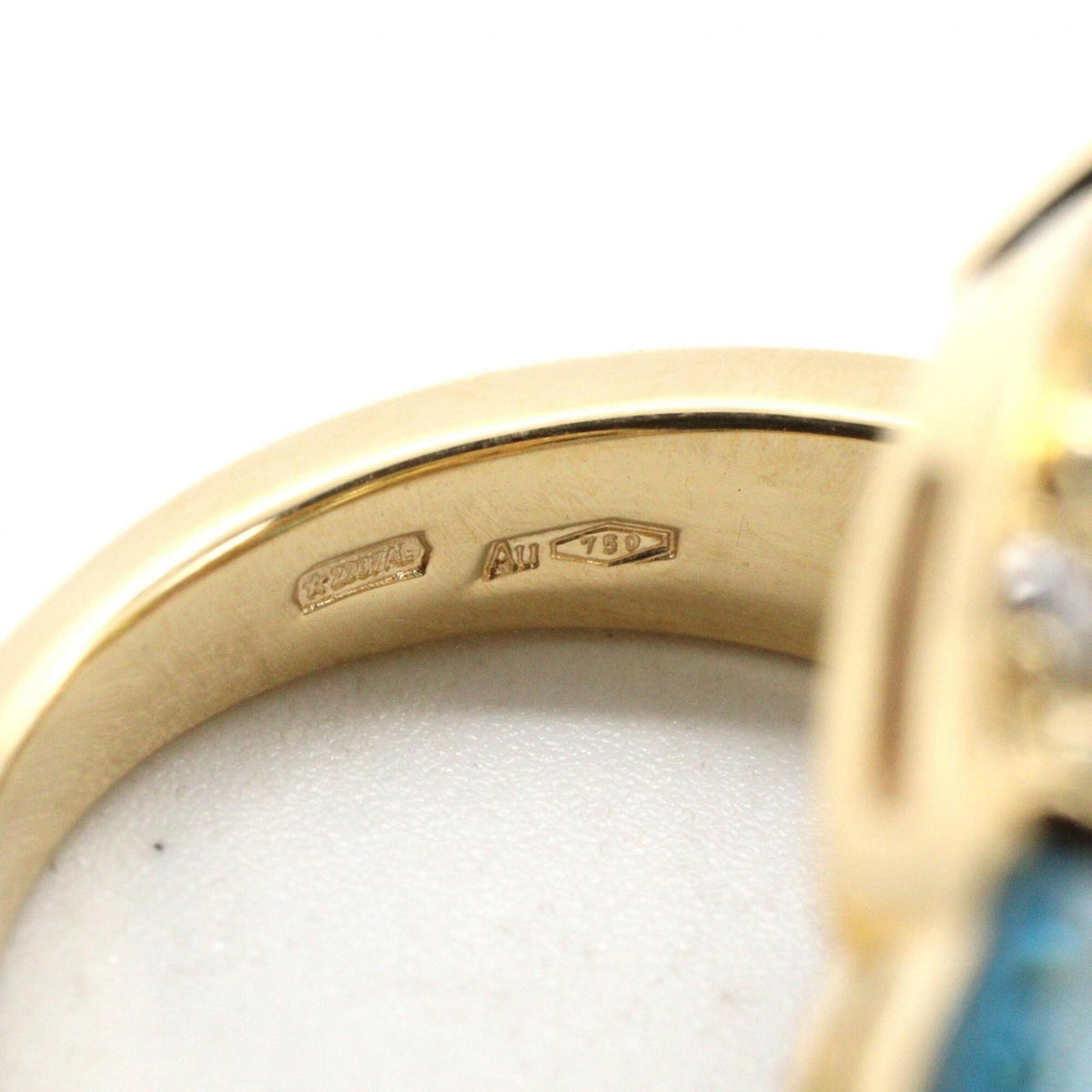 Bvlgari Gold Multi-Color Yellow Gold (18K) Band Ring (Pre-Owned)
