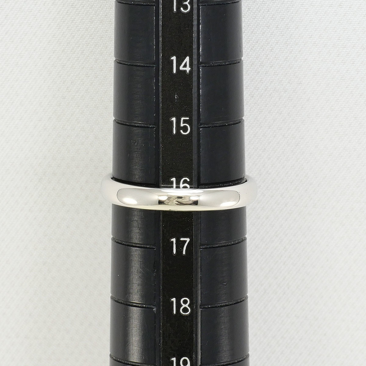Tiffany Platinum Platinum 950 Band Ring (Pre-Owned)