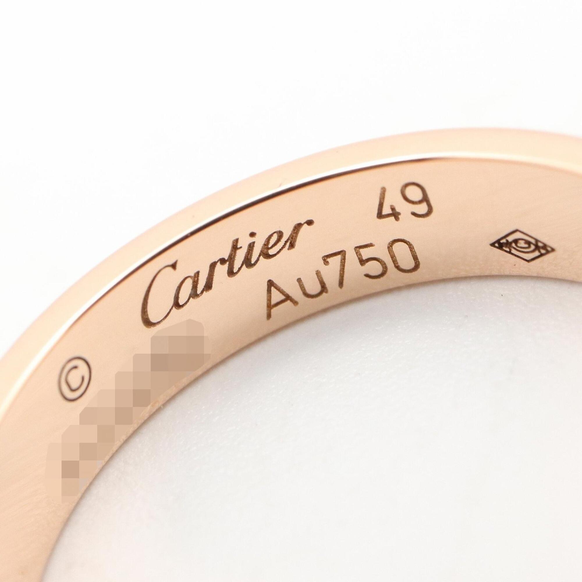 Cartier Gold Pink Gold (18K) Band Ring (Pre-Owned)