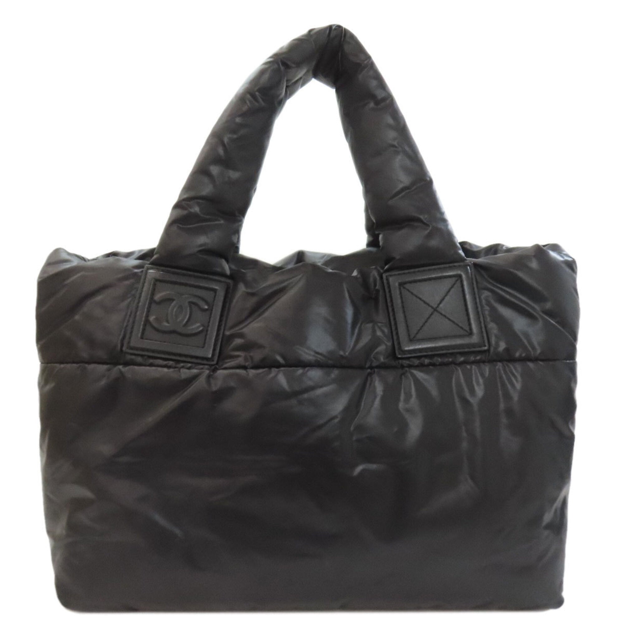 Chanel Black Nylon Tote Bag (Pre-Owned)