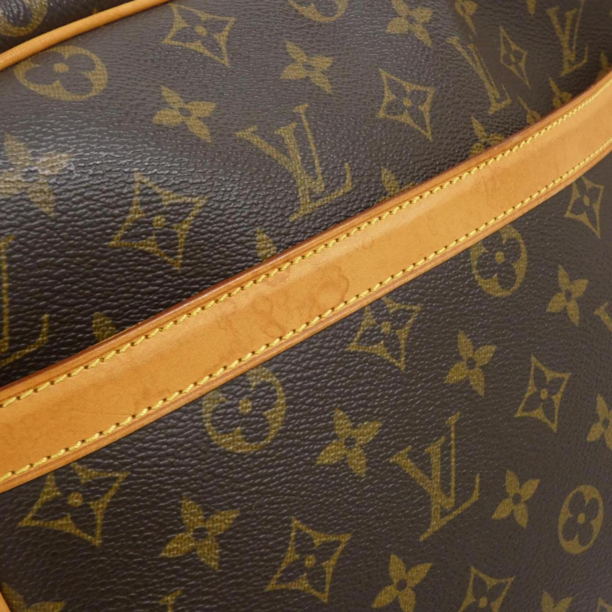 Louis Vuitton Marron Coated Canvas Shoulder Bag (Pre-Owned)
