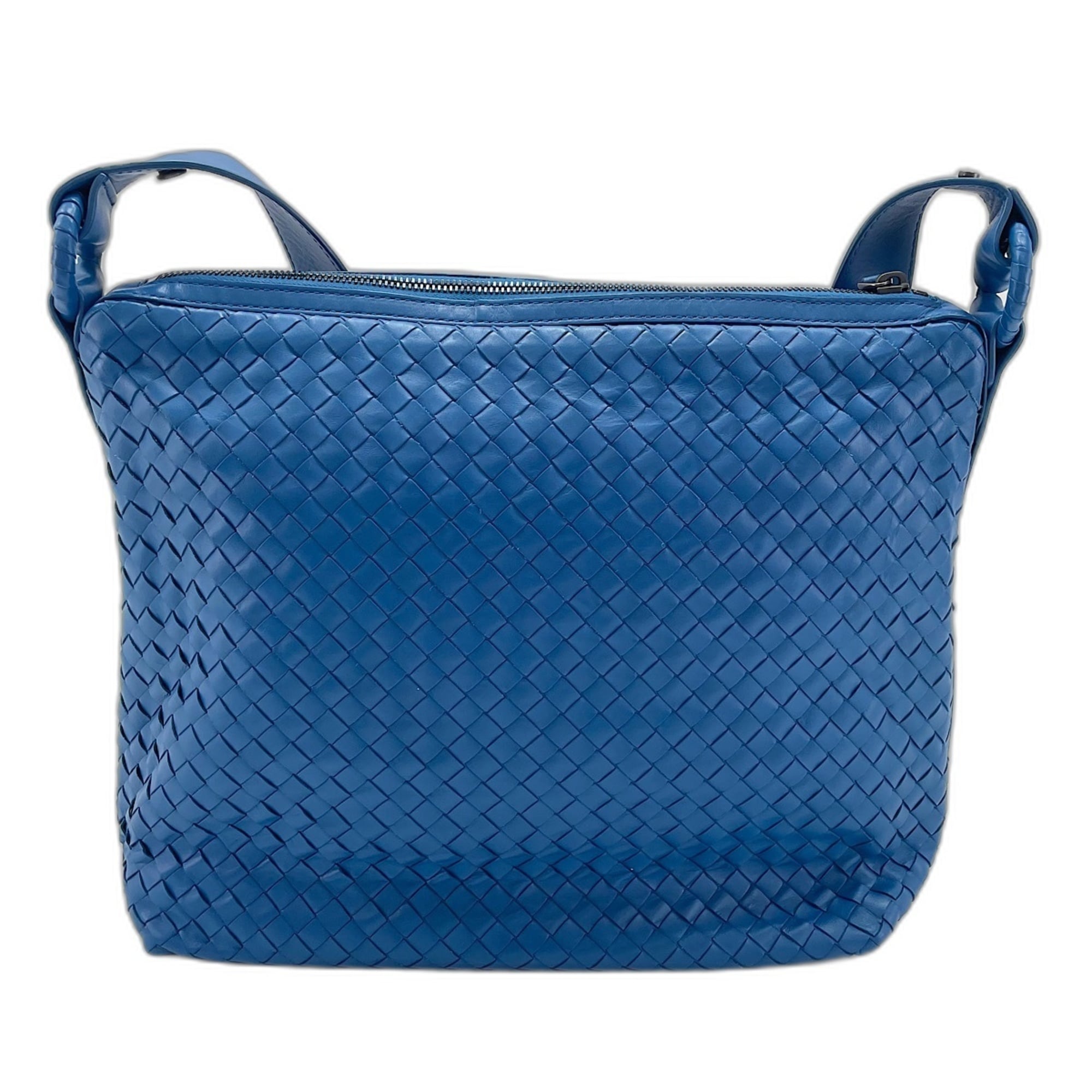 Bottega Veneta Blue Shoulder Bag (Pre-Owned)