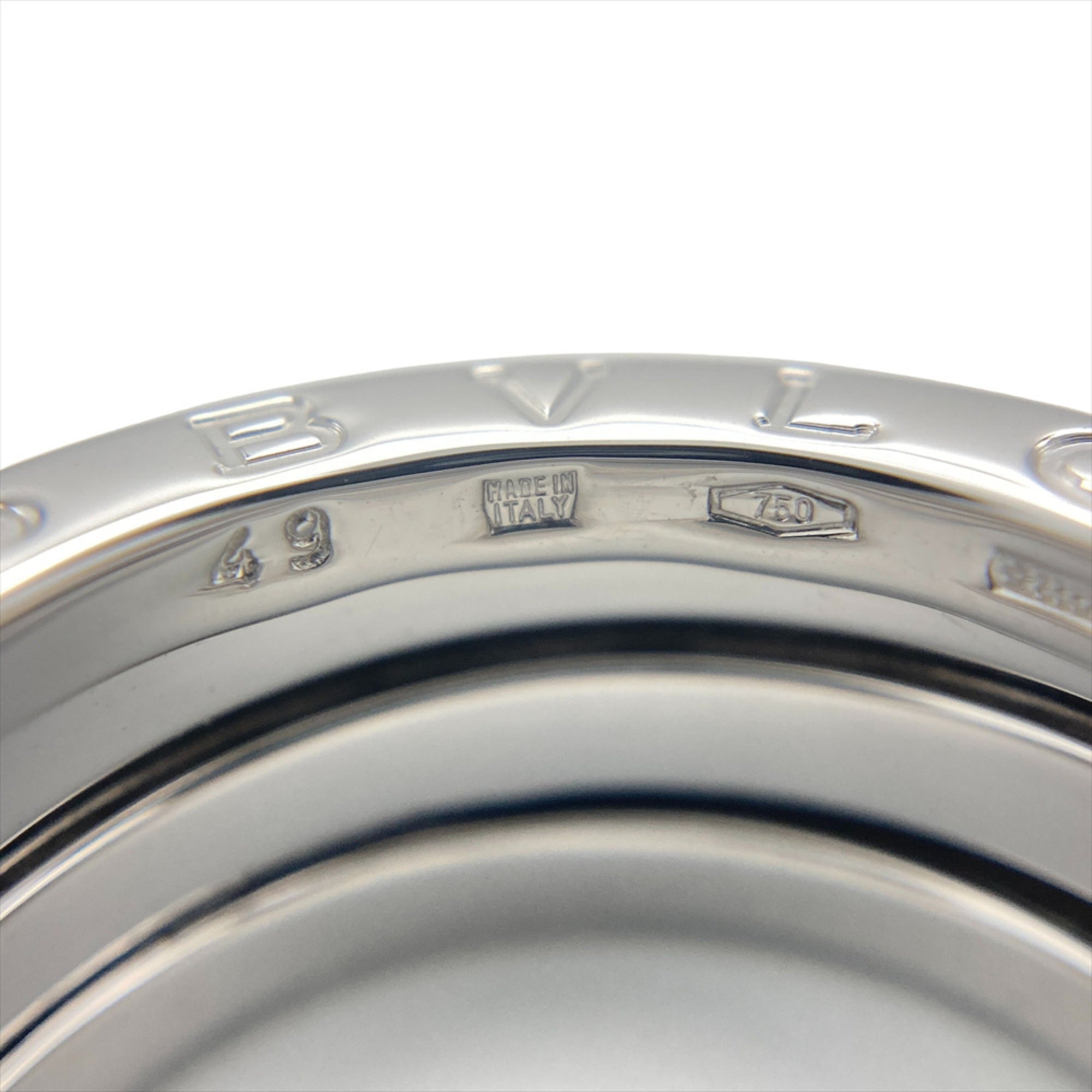 Bvlgari White Gold (18K) Band Ring (Pre-Owned)