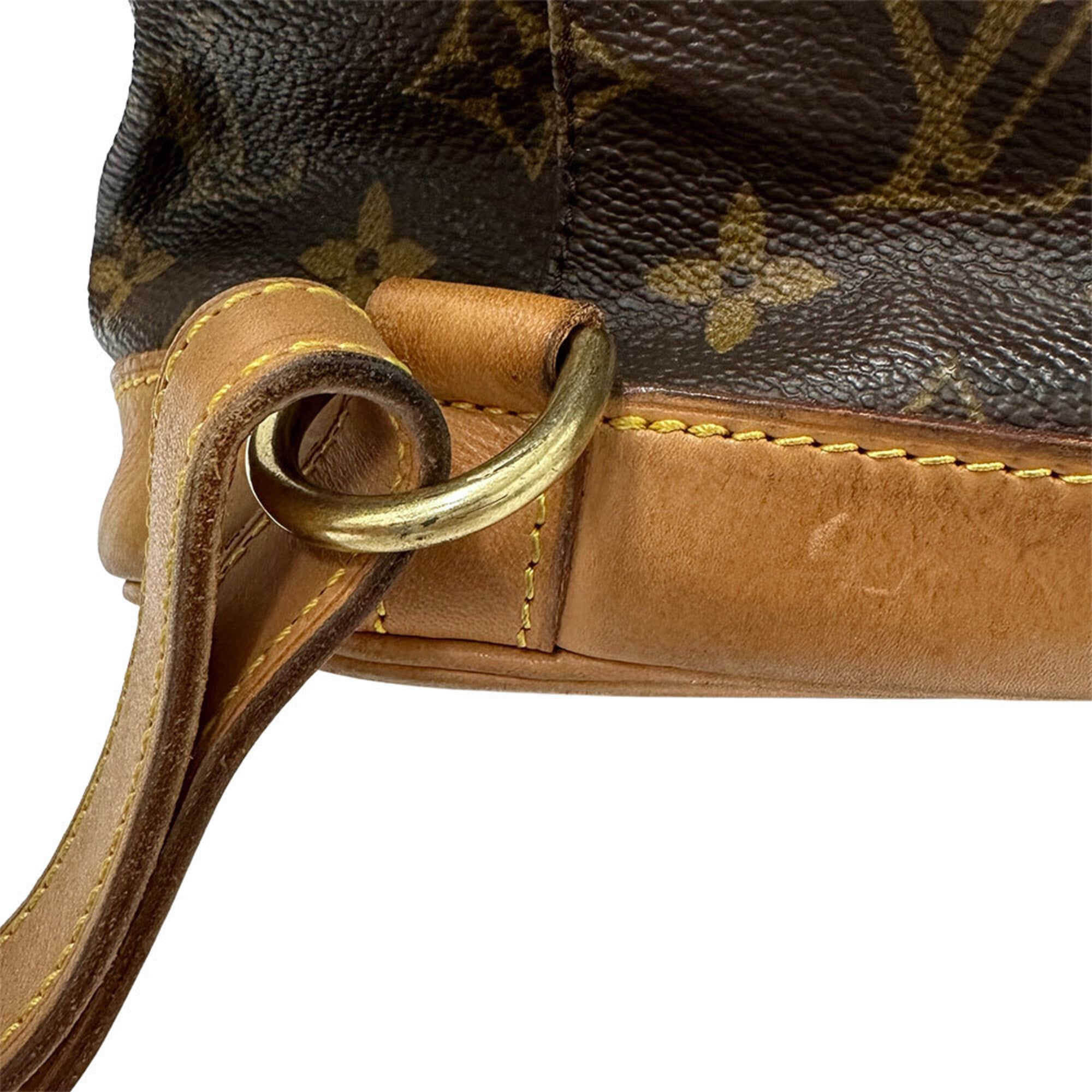 Louis Vuitton Brown Monogram Canvas Handbag (Pre-Owned)