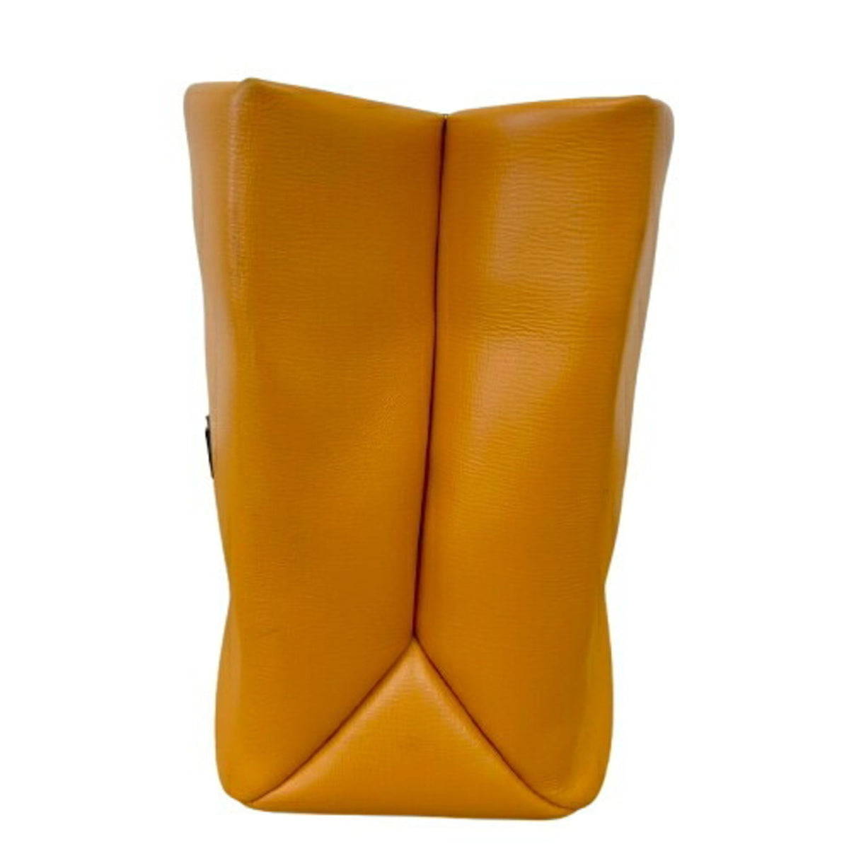 Louis Vuitton Orange Leather Shoulder Bag Tote Bag (Pre-Owned)