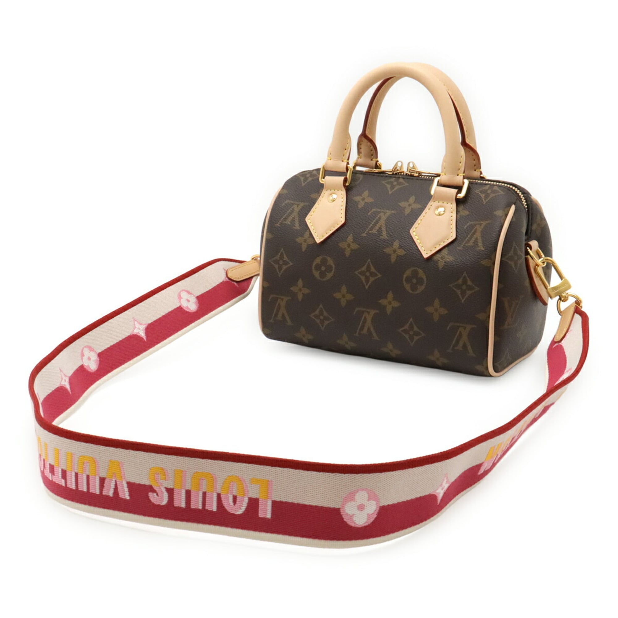 Louis Vuitton Brown Monogram Canvas Handbag Shoulder Bag (Pre-Owned)