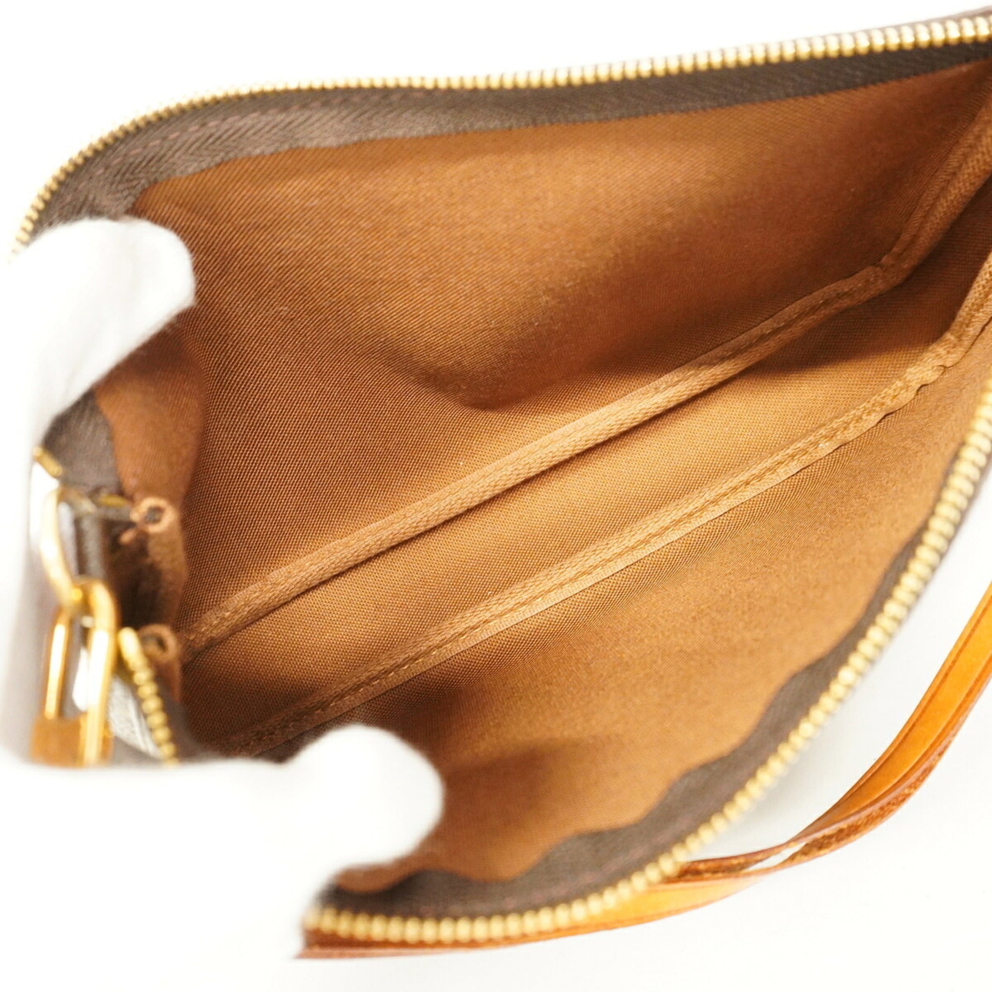 Louis Vuitton Brown Pouch (Pre-Owned)