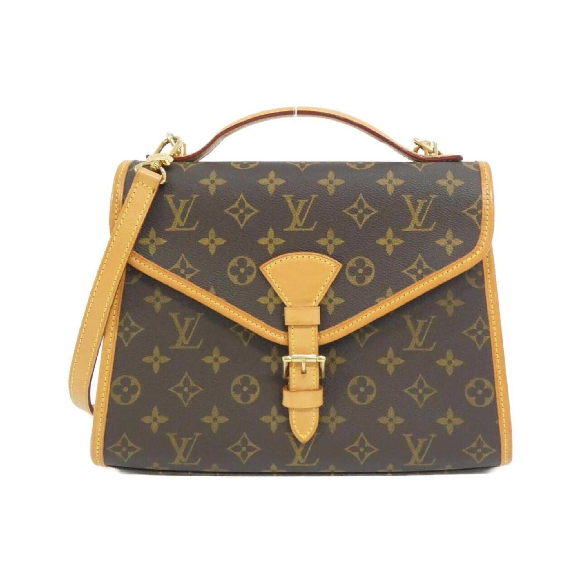 Louis Vuitton Marron Coated Canvas Handbag (Pre-Owned)