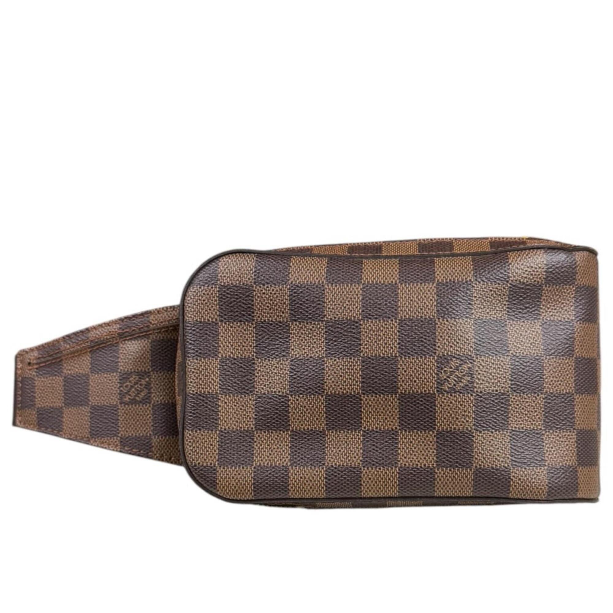 Louis Vuitton Brown Damier Canvas Sling Bag (Pre-Owned)