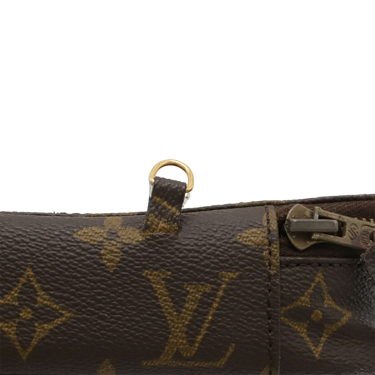 Louis Vuitton Brown Monogram Canvas Pvc Coated Canvas Pouch (Pre-Owned)