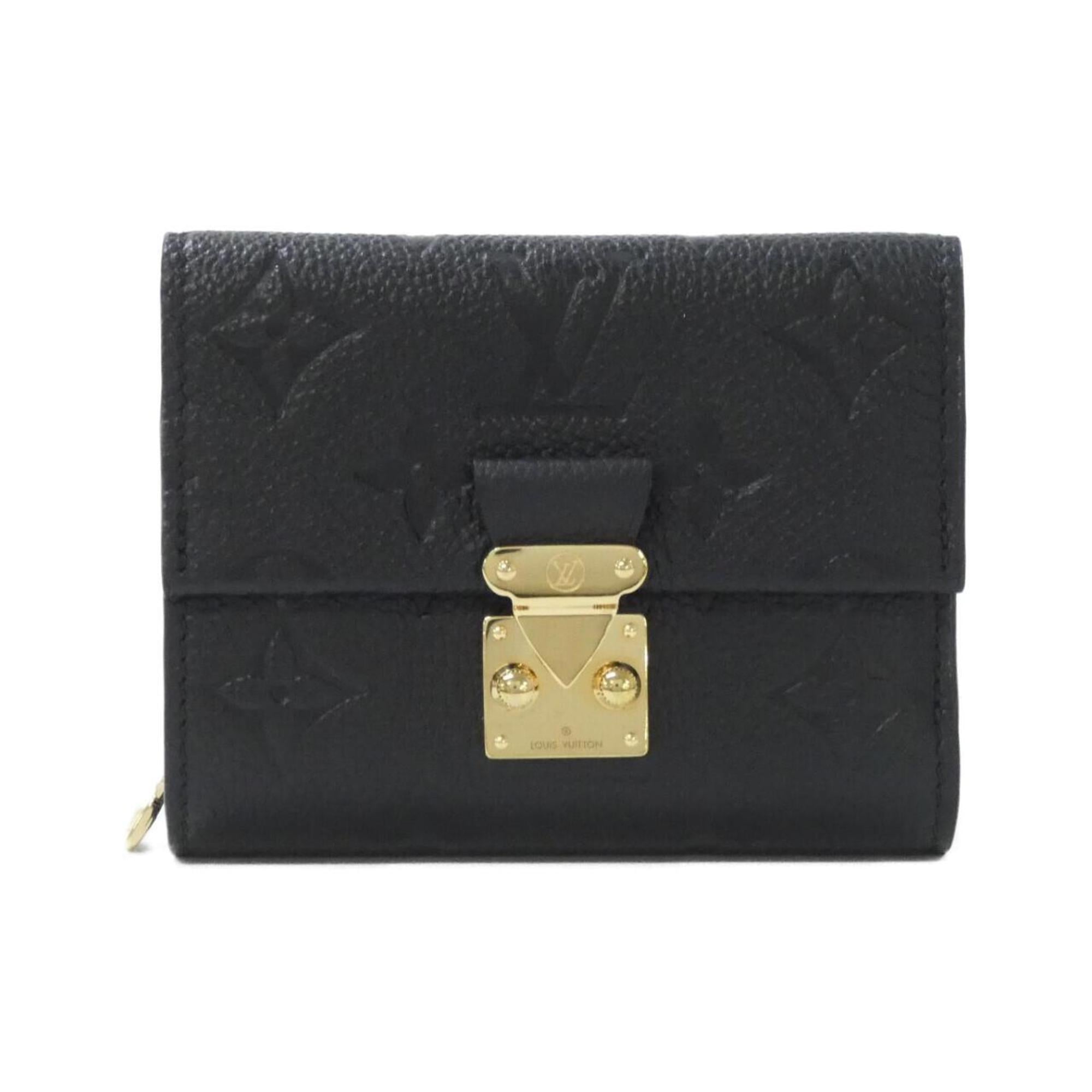 Louis Vuitton Black Monogram Monogram Empreinte Leather Wallet (Bi-Fold) (Pre-Owned)