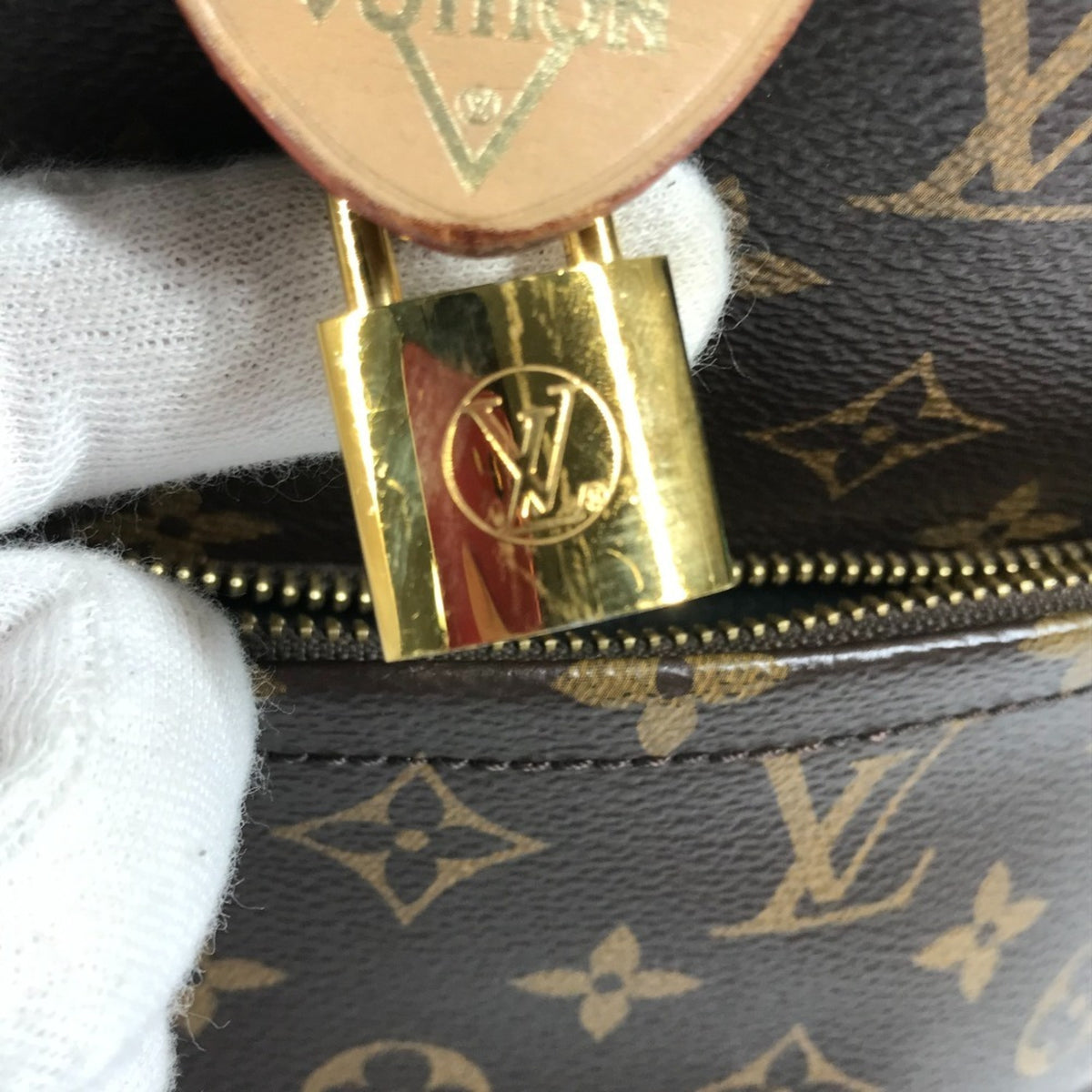 Louis Vuitton Brown Monogram Canvas Backpack (Pre-Owned)