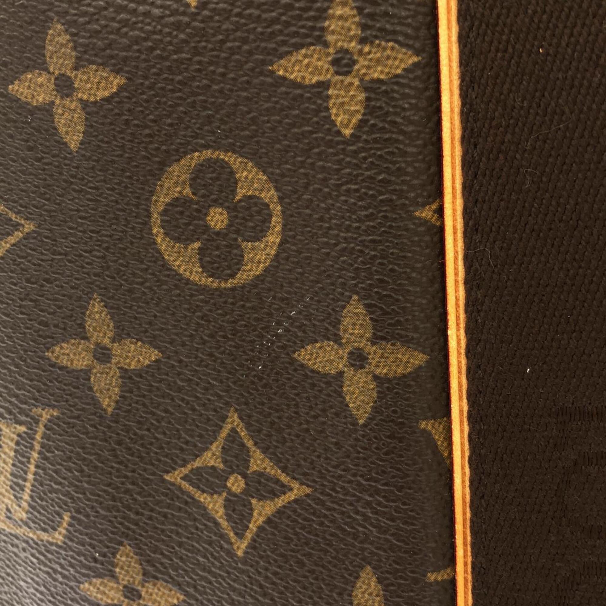 Louis Vuitton Marron Coated Canvas Handbag (Pre-Owned)