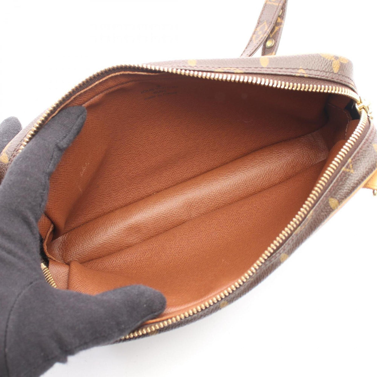 Louis Vuitton Brown Monogram Coated Canvas Handbag Shoulder Bag (Pre-Owned)