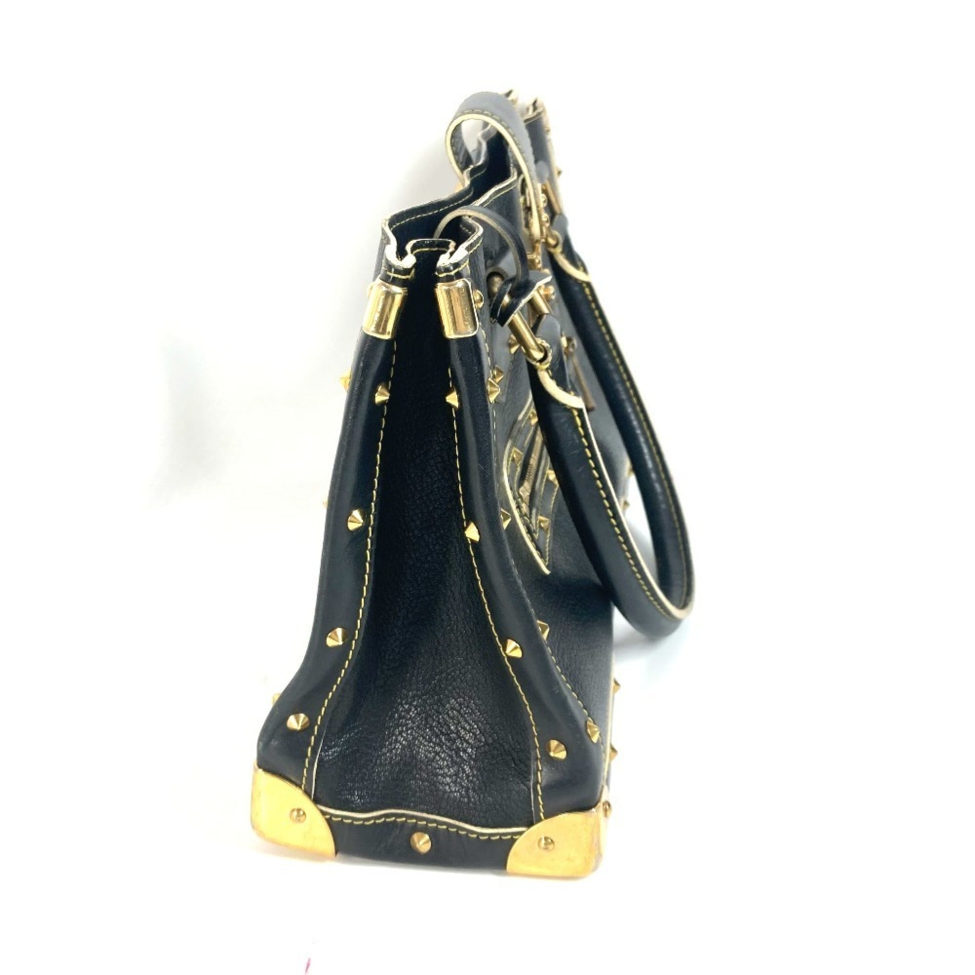 Louis Vuitton Suhali Black Suhali Leather Shoulder Bag Tote Bag (Pre-Owned)