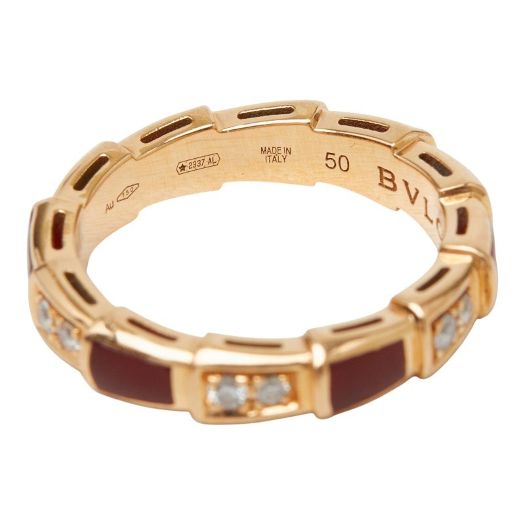 Bvlgari Pink Gold (18K) Band Ring (Pre-Owned)