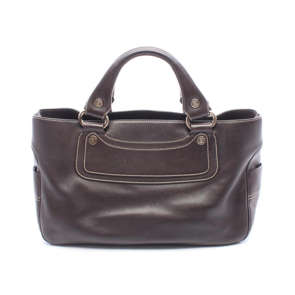 Celine Brown Leather Handbag (Pre-Owned)