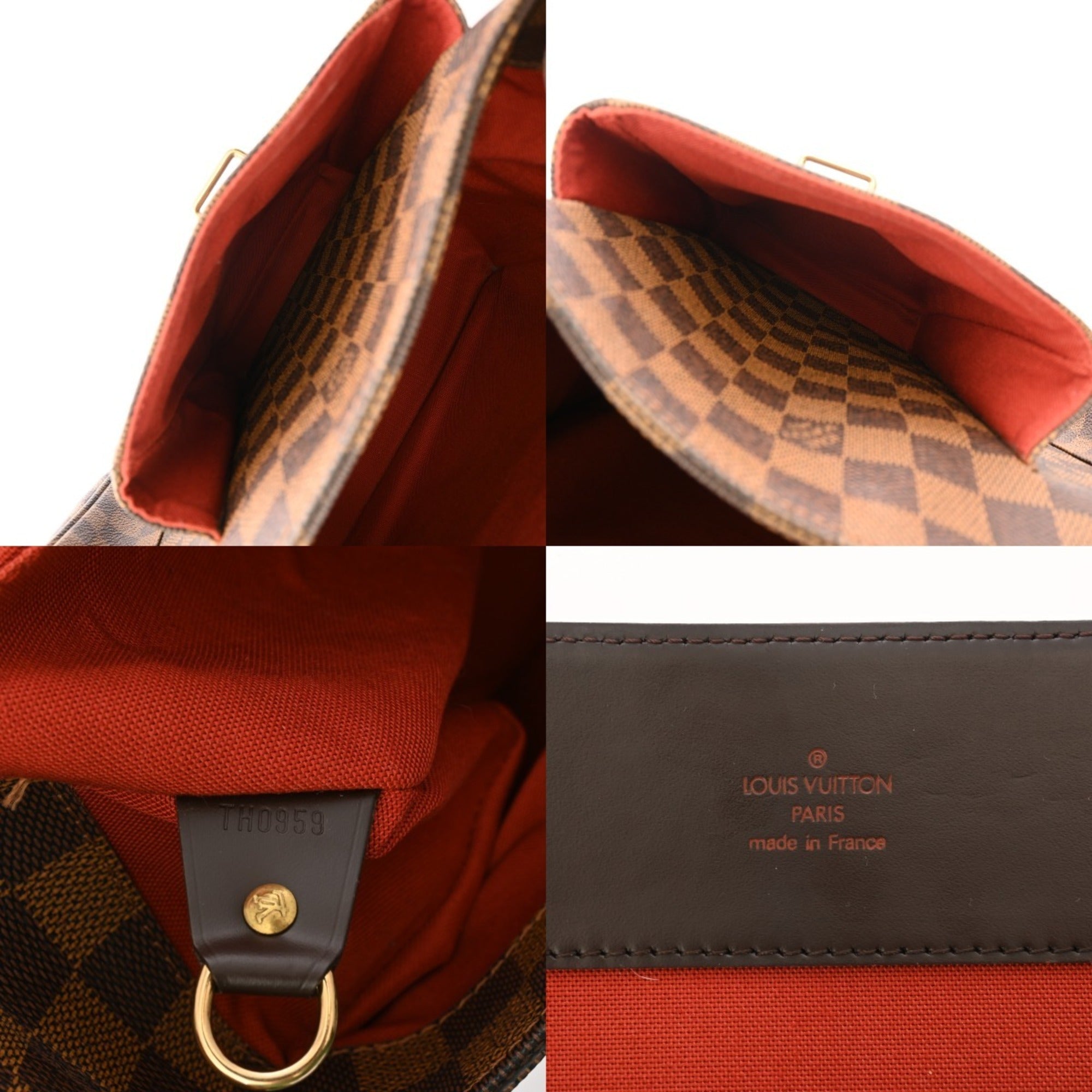 Louis Vuitton Brown Damier Canvas Shoulder Bag (Pre-Owned)