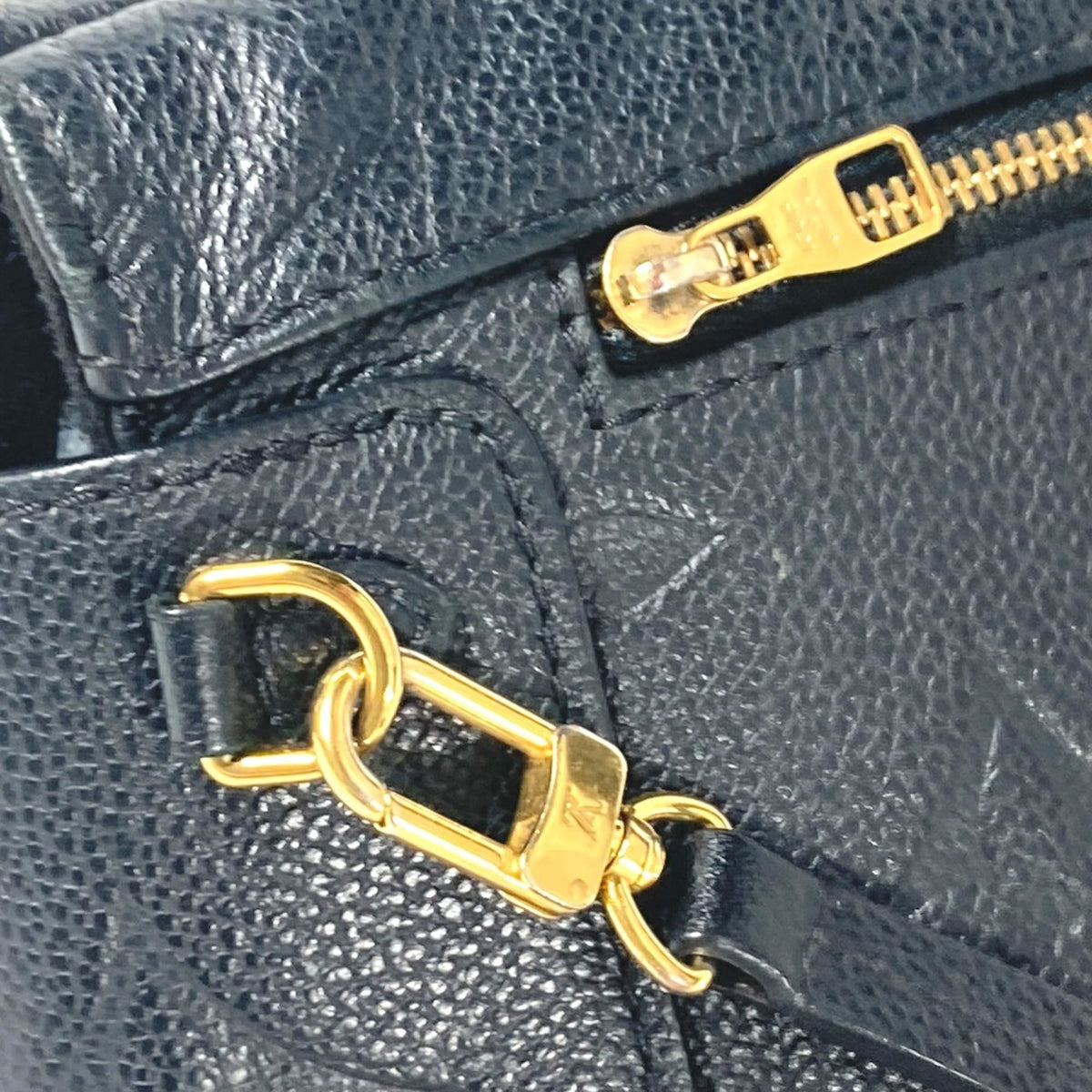 Louis Vuitton Black Noir Monogram Empreinte Backpack (Pre-Owned)