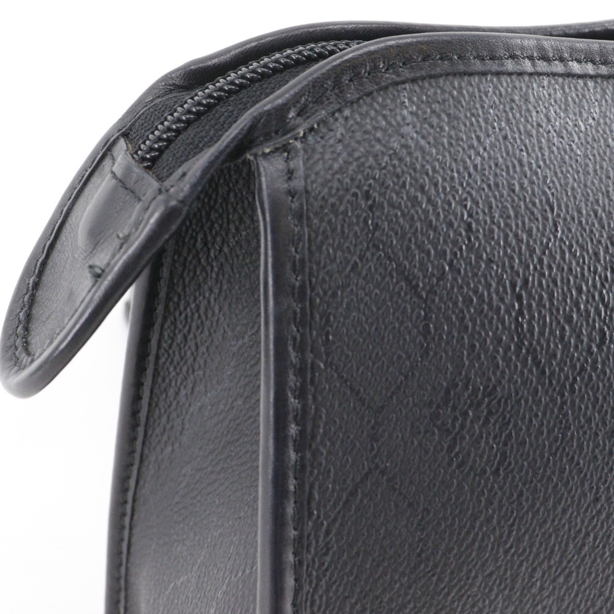 Christian Dior Black Pvc Clutch Bag (Pre-Owned)