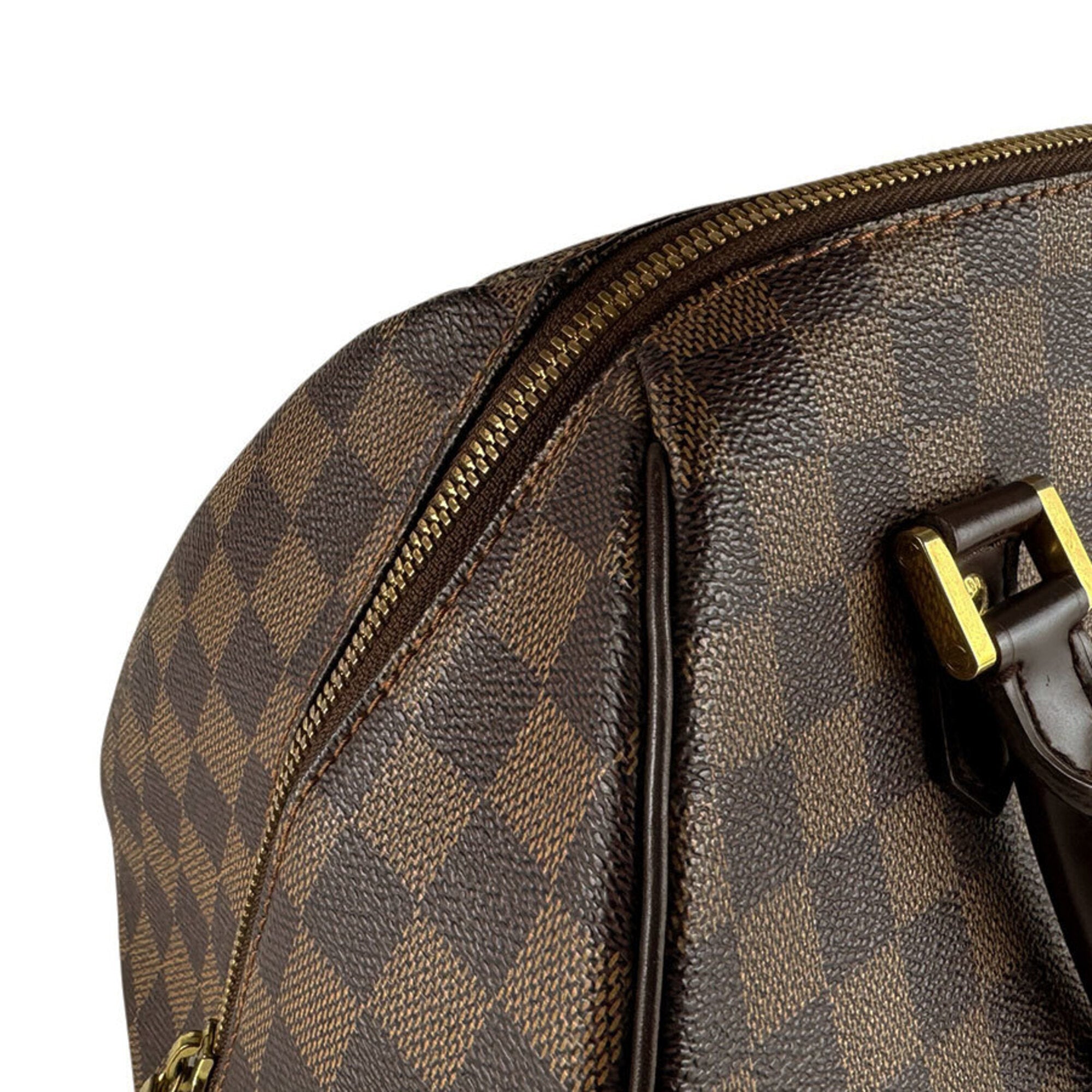Louis Vuitton Damier Canvas Ebene Damier Canvas Handbag (Pre-Owned)